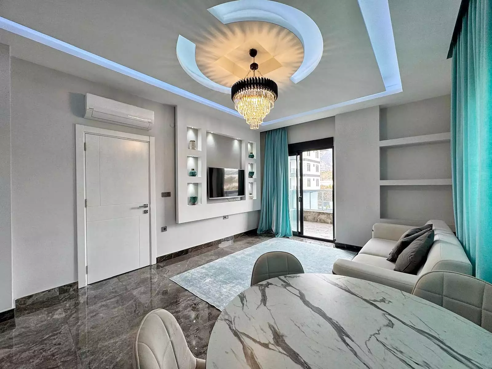 Квартира 80м² в Турции, Каргыджак. Стоимостью 113500€ аренда фото-3