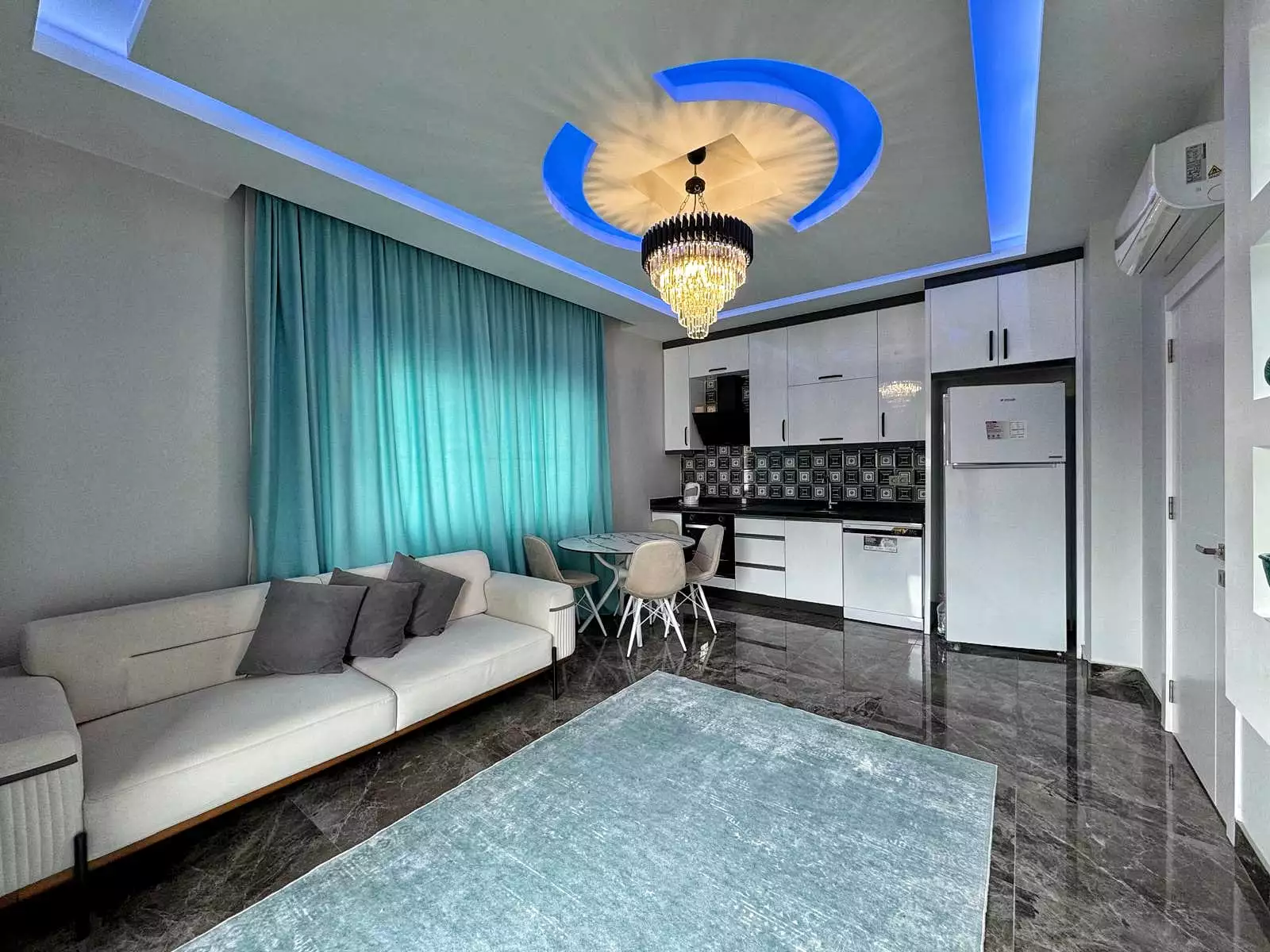 Квартира 80м² в Турции, Каргыджак. Стоимостью 113500€ аренда фото-5