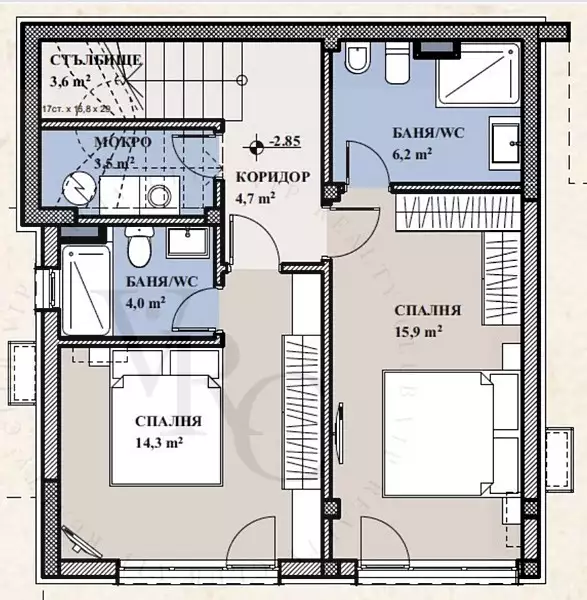 Вилла 150м² в Болгарии, Свети-Влас. Стоимостью 362160€ аренда фото-9