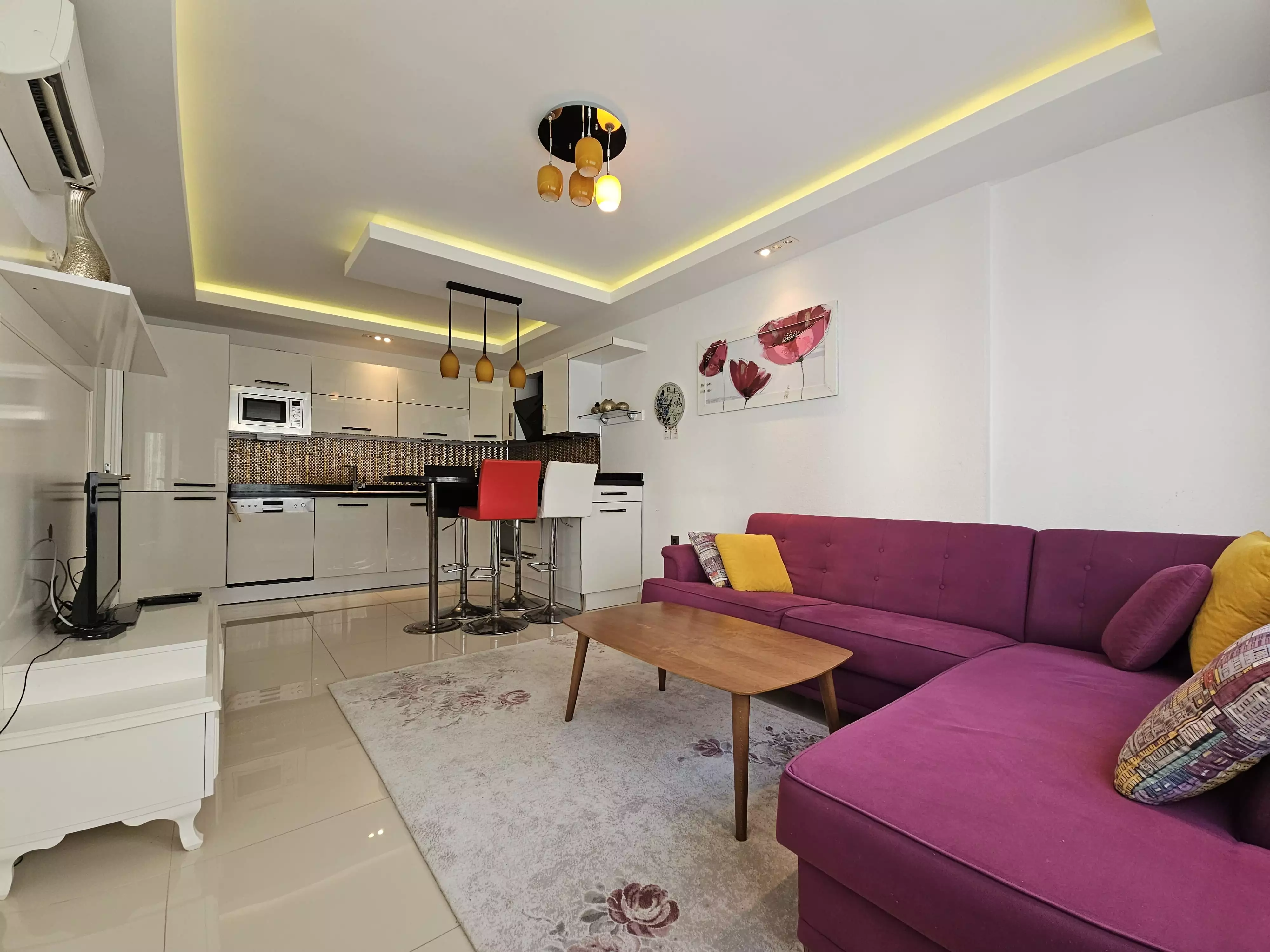 Квартира 70м² в Турции, Махмутлар. Стоимостью 88000€ аренда фото-7