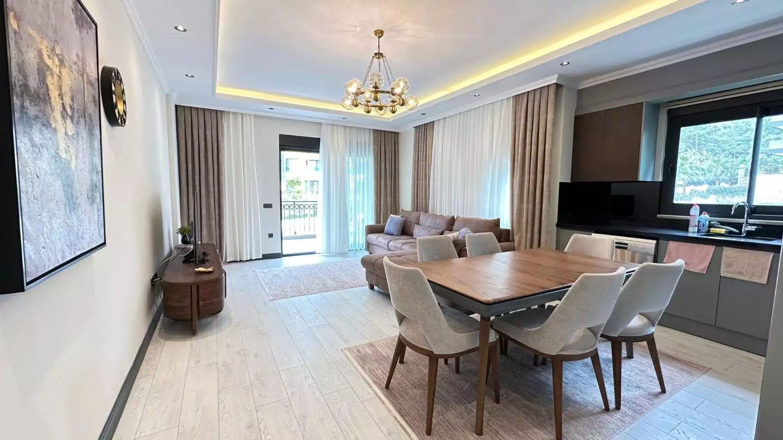 Квартира 110м² в Турции, Каргыджак. Стоимостью 236500€ аренда фото-2