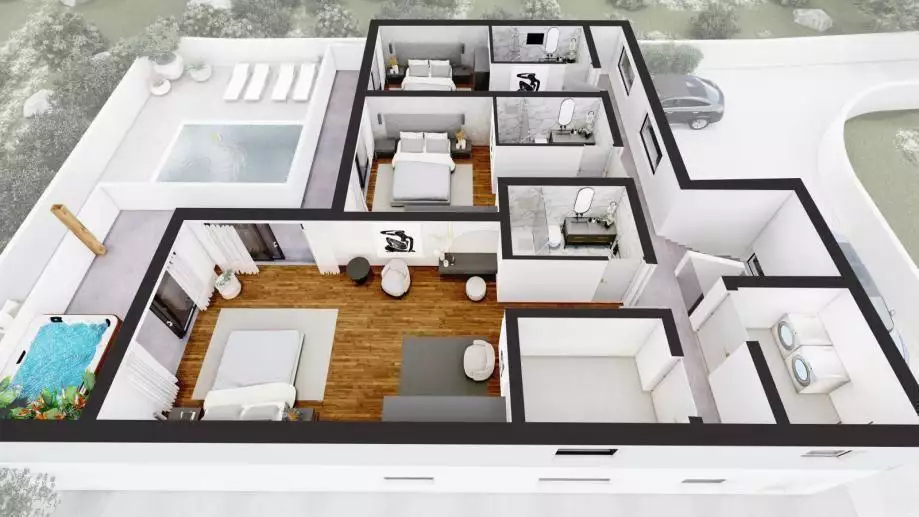 Вилла 278м² в Испании, Ло-Паган. Стоимостью 540000€ аренда фото-8