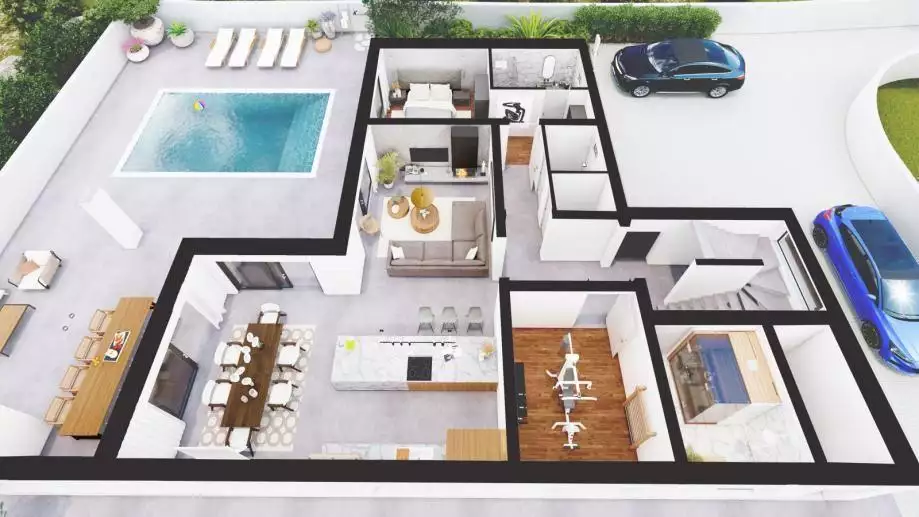 Вилла 278м² в Испании, Ло-Паган. Стоимостью 540000€ аренда фото-9