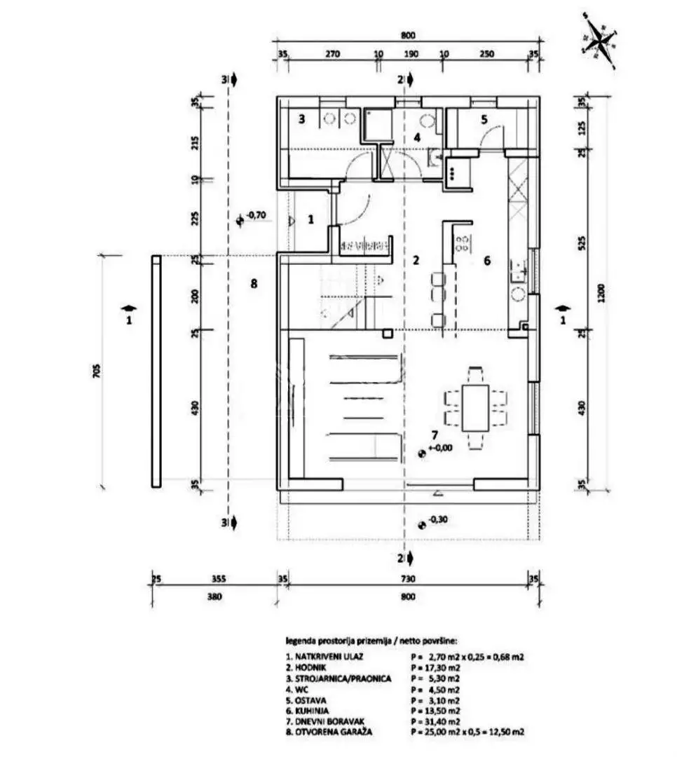 Вилла 193м² в Хорватии, Буе. Стоимостью 525000€ аренда фото-7