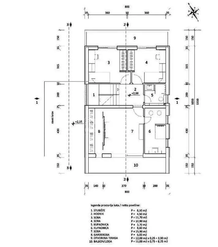 Вилла 193м² в Хорватии, Буе. Стоимостью 525000€ аренда фото-8