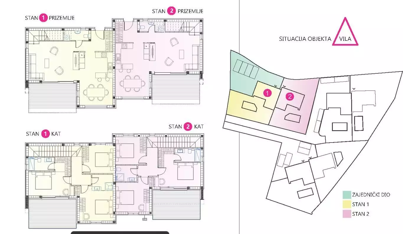 Вилла 151м² в Хорватии, Кралевица. Стоимостью 530000€ аренда фото-11