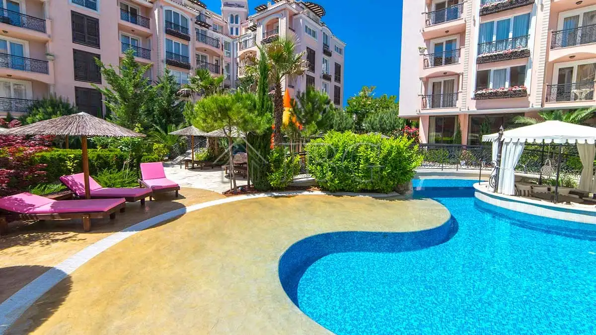 Квартира 38м² в Болгарии, Солнечный берег. Стоимостью 63500€ аренда фото-2