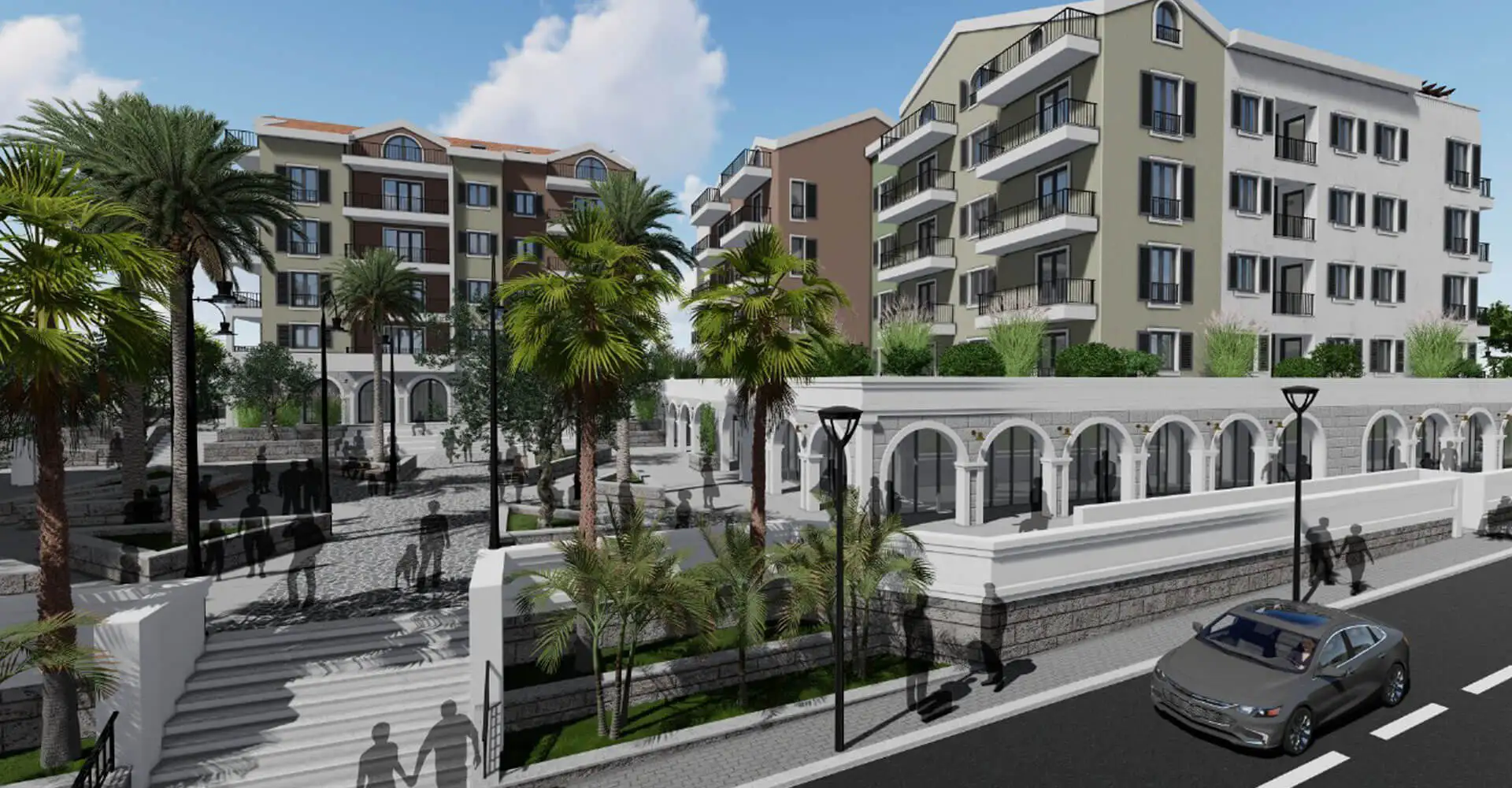 Квартира 51м² в Черногории, Тиват. Стоимостью 204230€ аренда фото-1