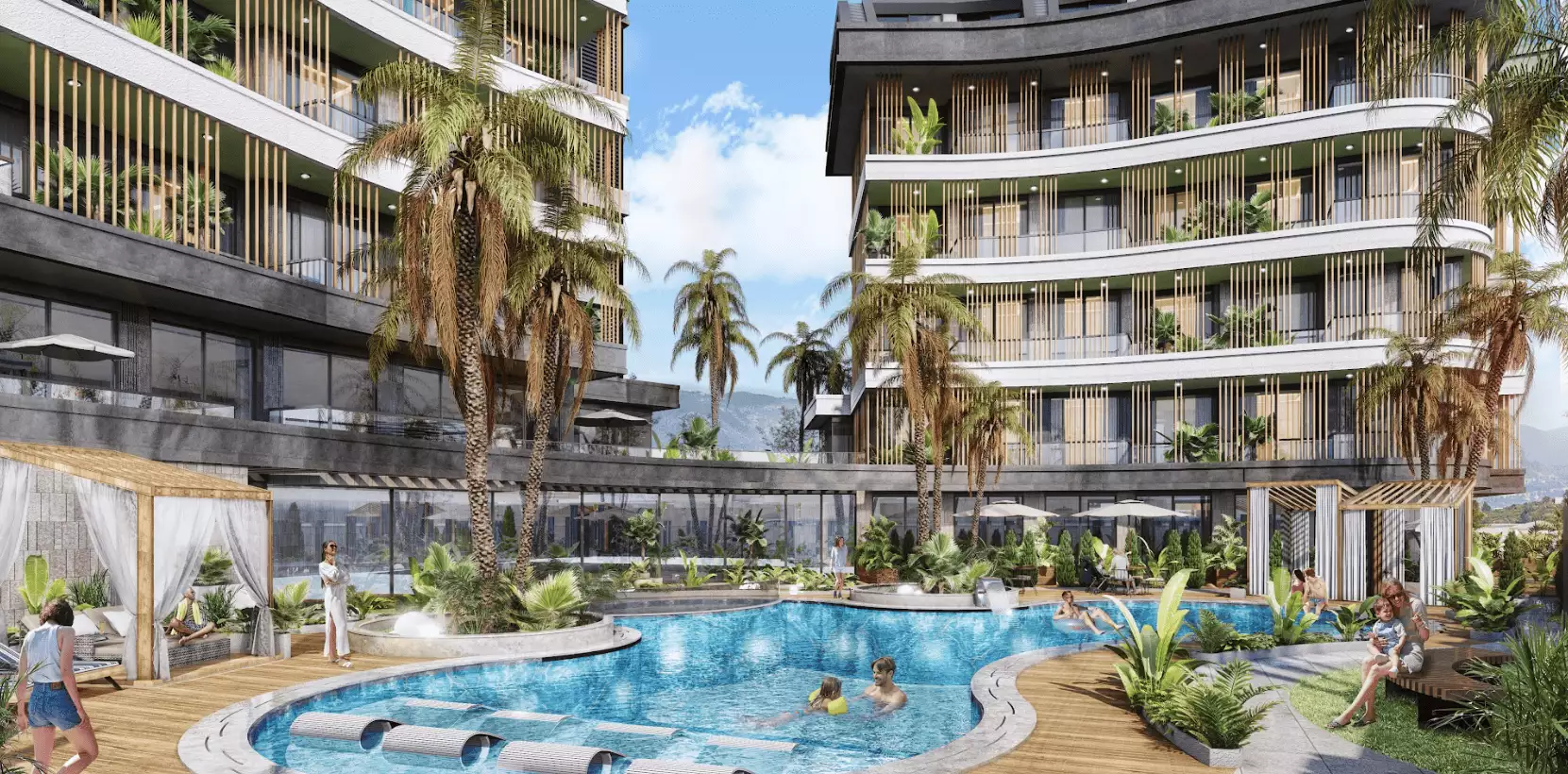 Квартира 45м² в Турции, Оба. Стоимостью 134000€ аренда фото-4