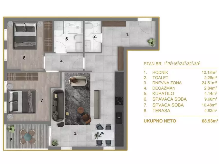 Квартира 69м² в Италии, Барга. Стоимостью 136000€ аренда фото-10