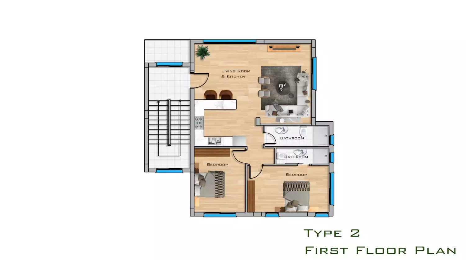 Квартира 90м² в Кипре, Фамагуста. Стоимостью 240000€ аренда фото-23