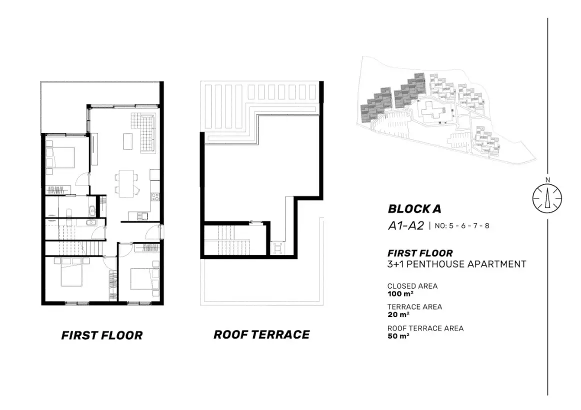 Квартира 115м² в Кипре, Кючюк Эренкой. Стоимостью 445000€ аренда фото-29