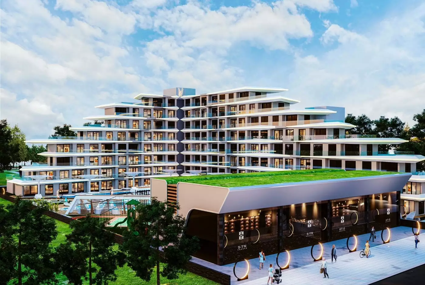 Квартира 40м² в Турции, Анталья. Стоимостью 149000€ аренда фото-1