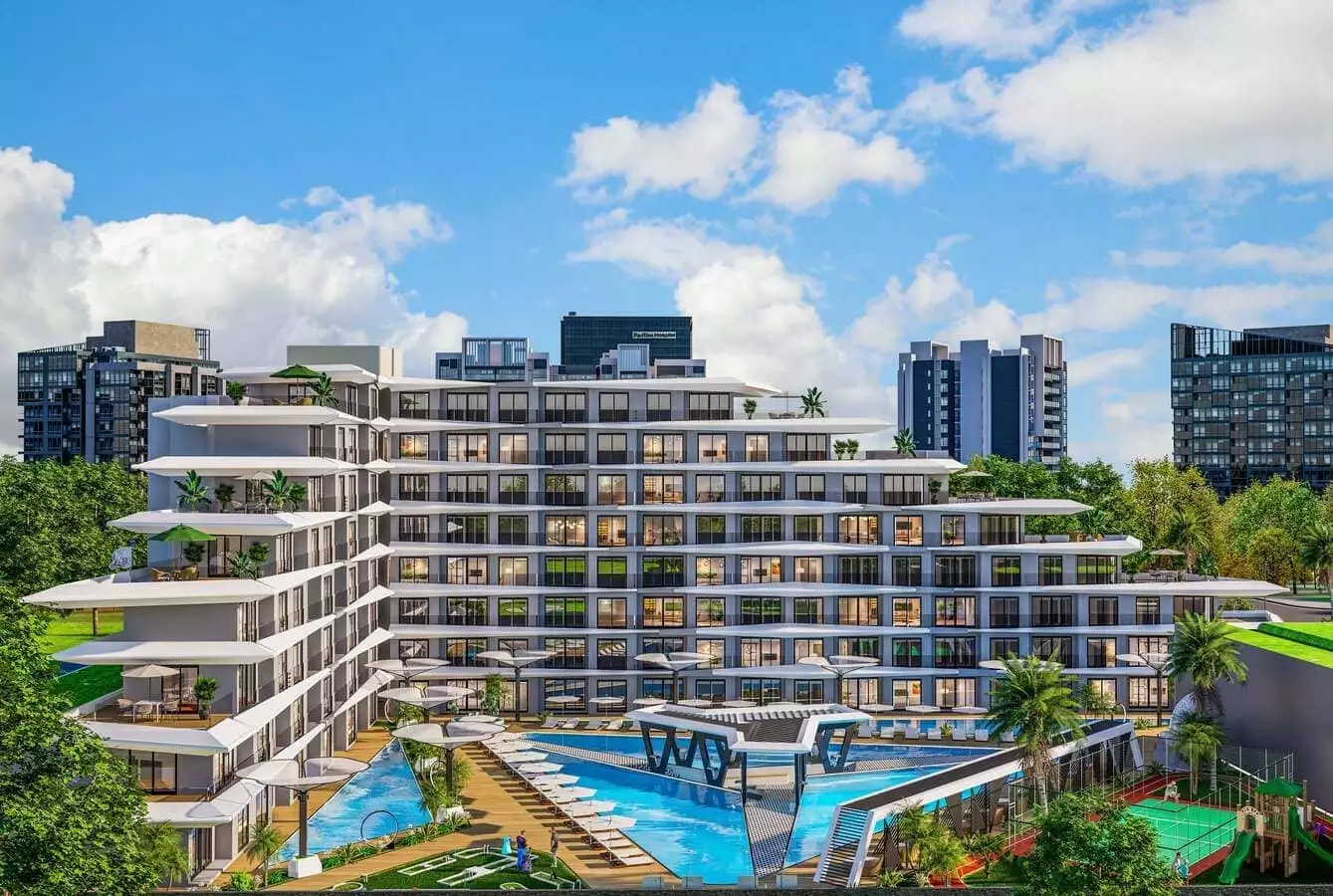 Квартира 40м² в Турции, Анталья. Стоимостью 149000€ аренда фото-2