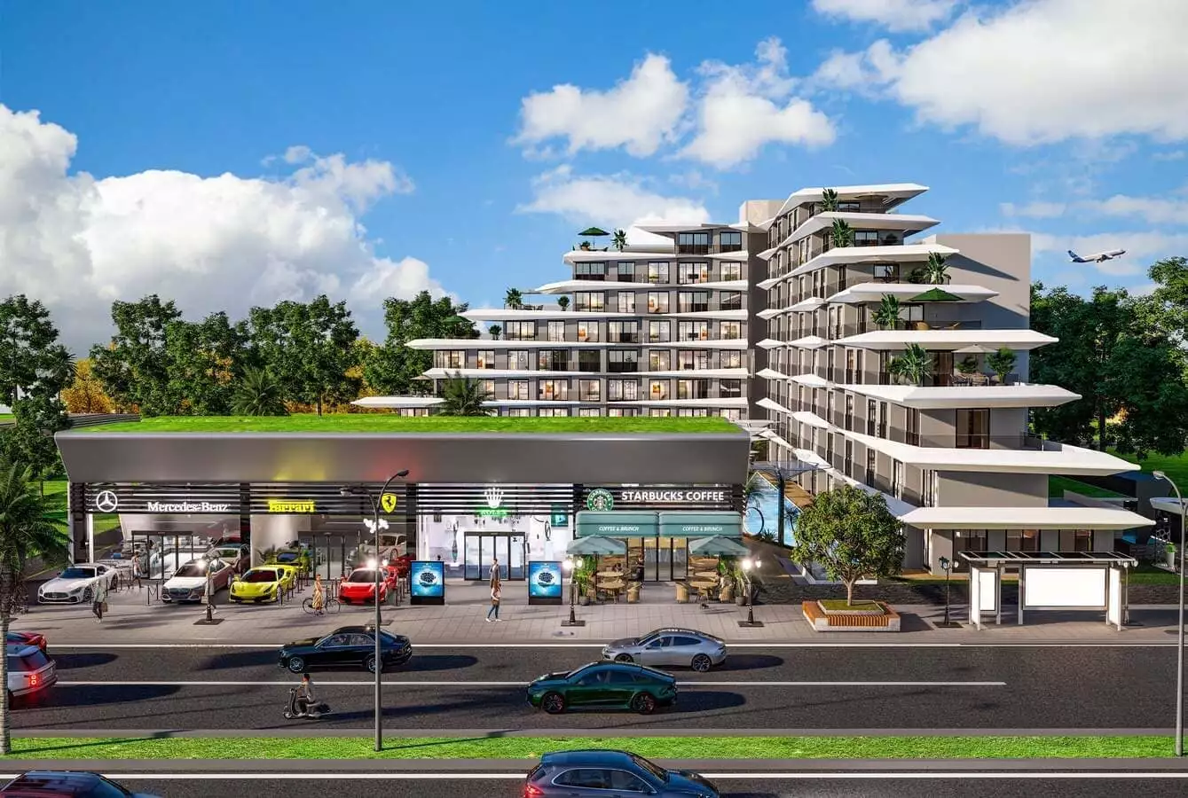 Квартира 40м² в Турции, Анталья. Стоимостью 149000€ аренда фото-3