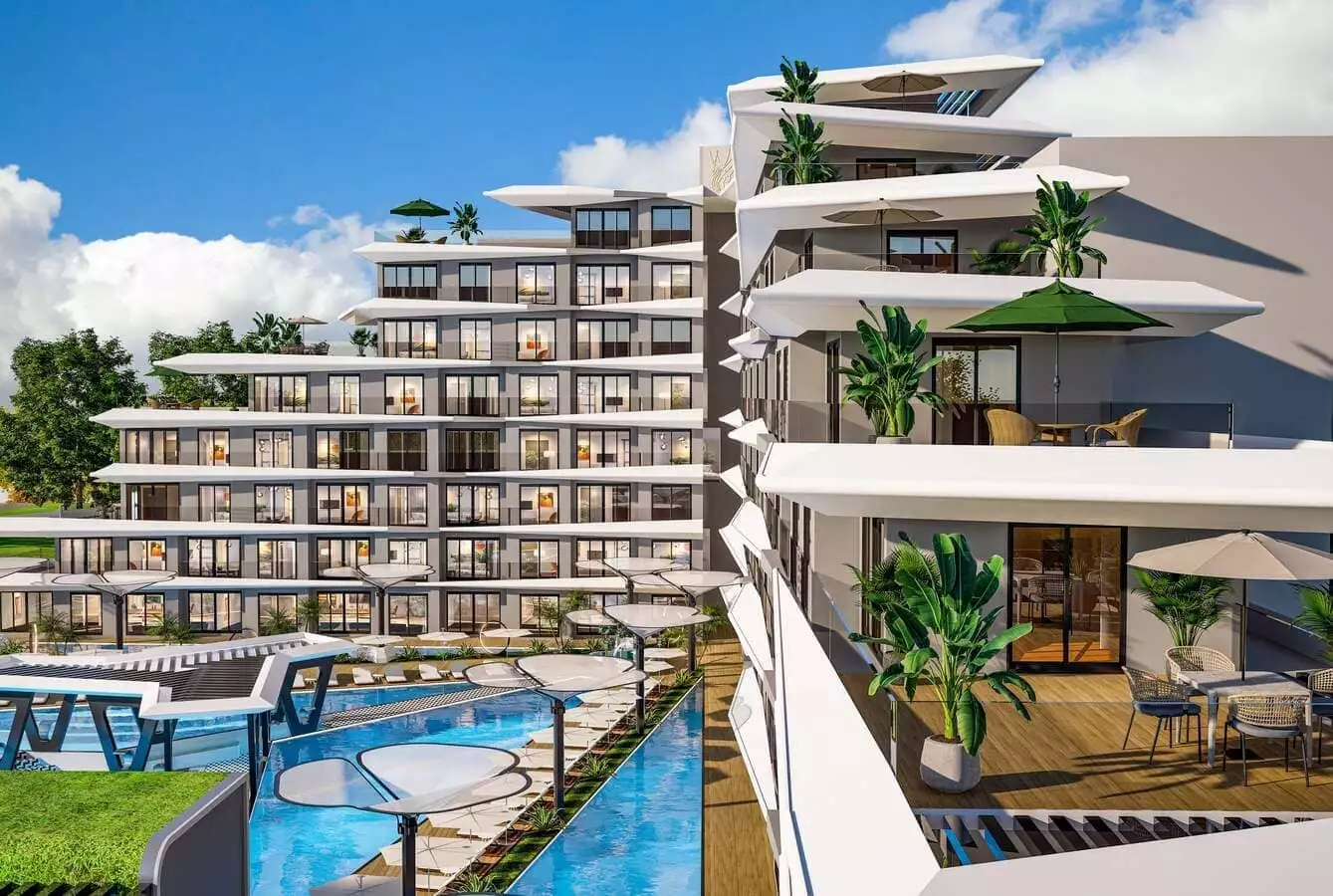Квартира 40м² в Турции, Анталья. Стоимостью 149000€ аренда фото-5