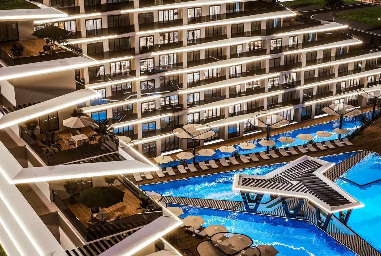 Квартира 40м² в Турции, Анталья. Стоимостью 149000€ аренда фото-11