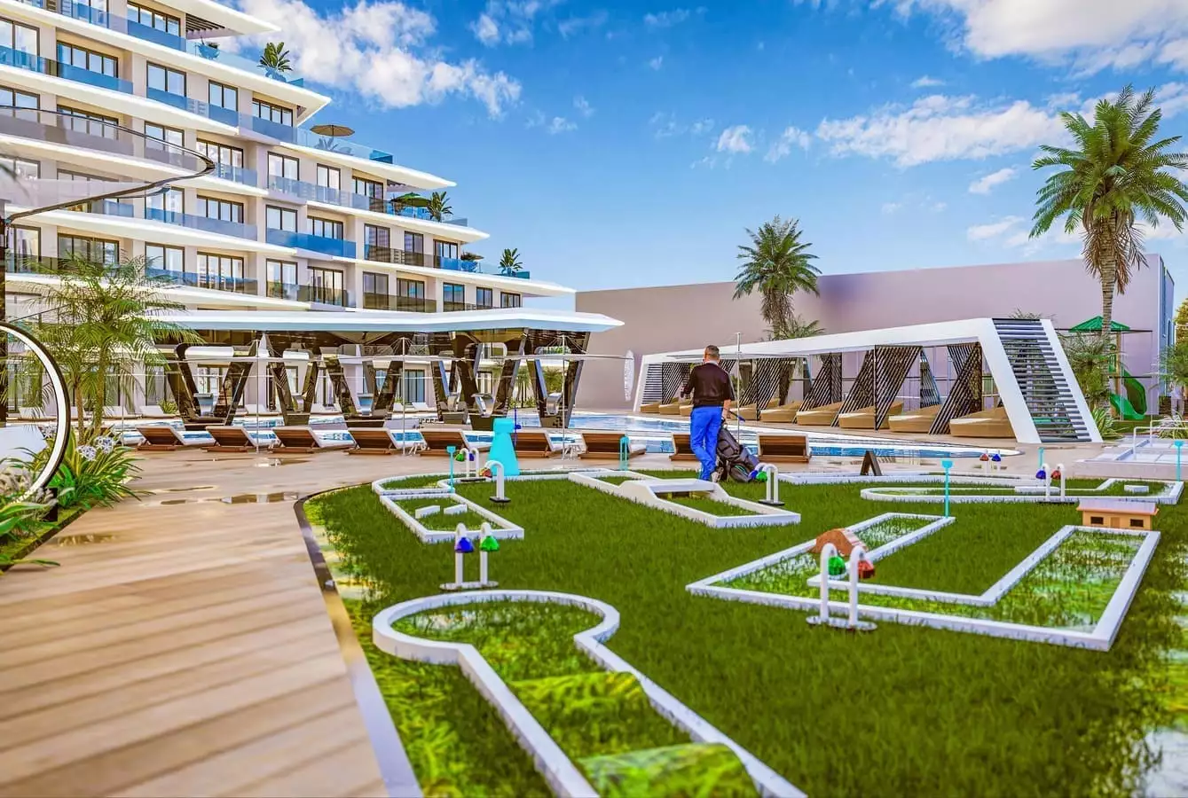 Квартира 40м² в Турции, Анталья. Стоимостью 149000€ аренда фото-15