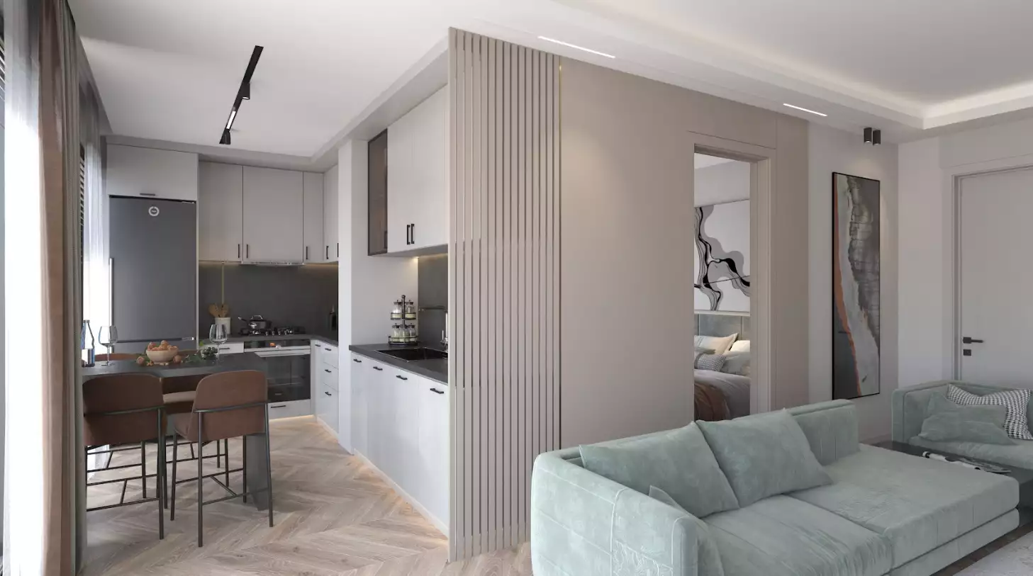 Квартира 48м² в Турции, Анталья. Стоимостью 402000€ аренда фото-13