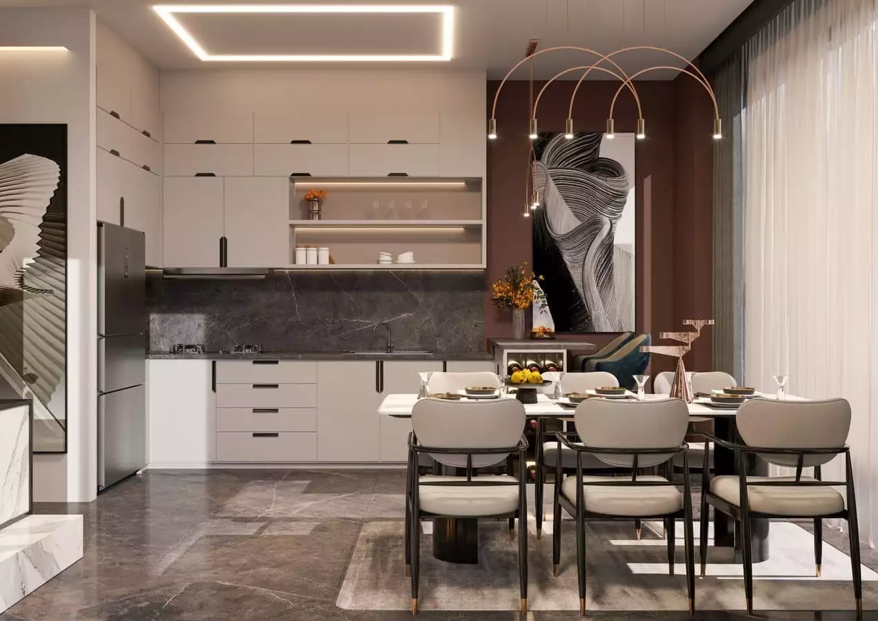 Квартира 66м² в Турции, Анталья. Стоимостью 190600€ аренда фото-21