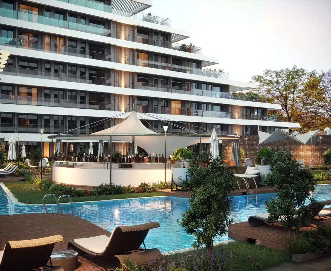 Квартира 64м² в Турции, Анталья. Стоимостью 167300€ аренда фото-14