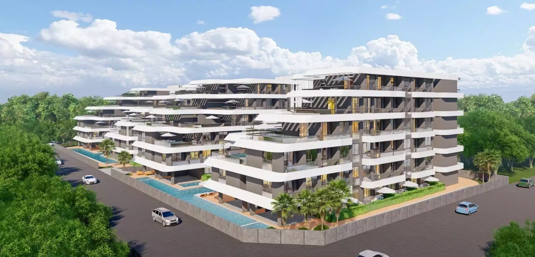 Квартира 50м² в Турции, Анталья. Стоимостью 121000€ аренда фото-2