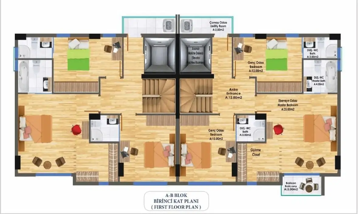 Вилла 256м² в Турции, Анталья. Стоимостью 690000€ аренда фото-12