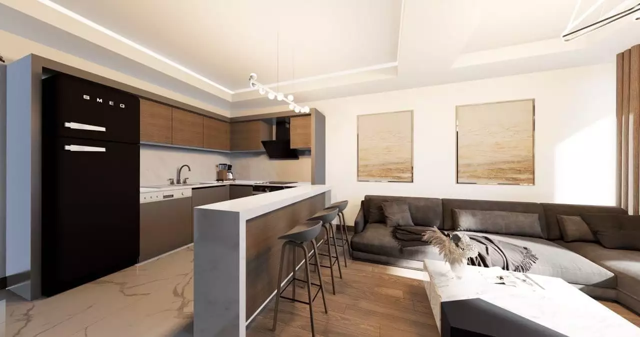 Квартира 56м² в Турции, Анталья. Стоимостью 159600€ аренда фото-9