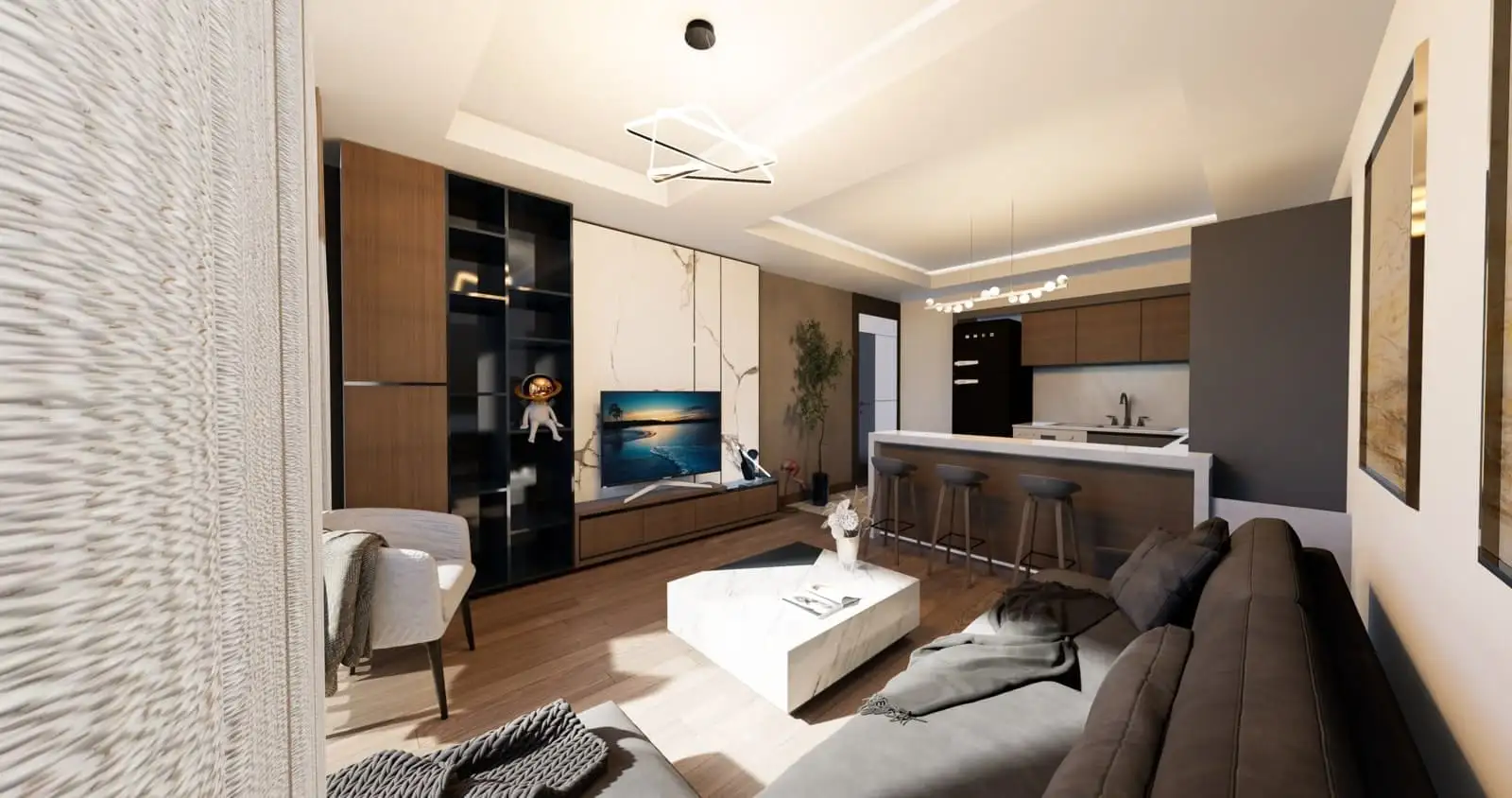 Квартира 56м² в Турции, Анталья. Стоимостью 159600€ аренда фото-11