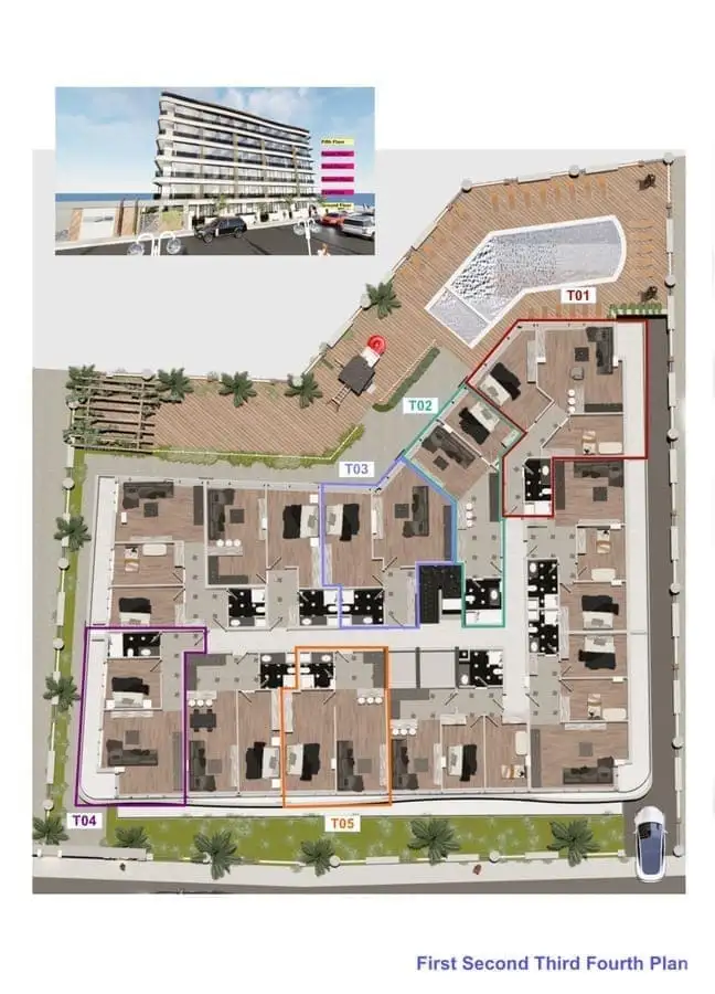 Квартира 56м² в Турции, Анталья. Стоимостью 159600€ аренда фото-14