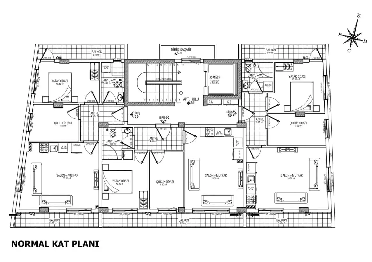 Квартира 70м² в Турции, Анталья. Стоимостью 163000€ аренда фото-7