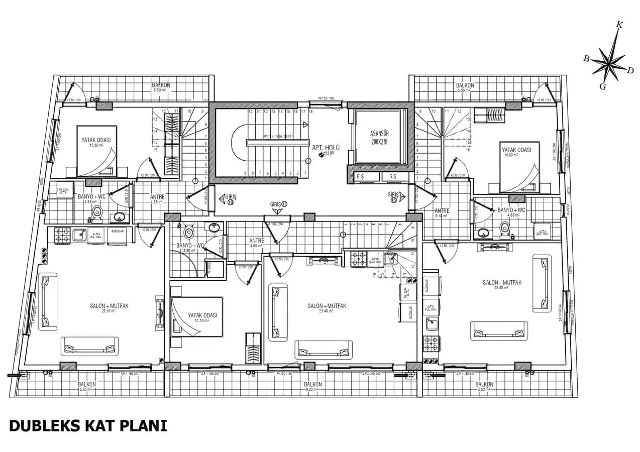 Квартира 70м² в Турции, Анталья. Стоимостью 163000€ аренда фото-8