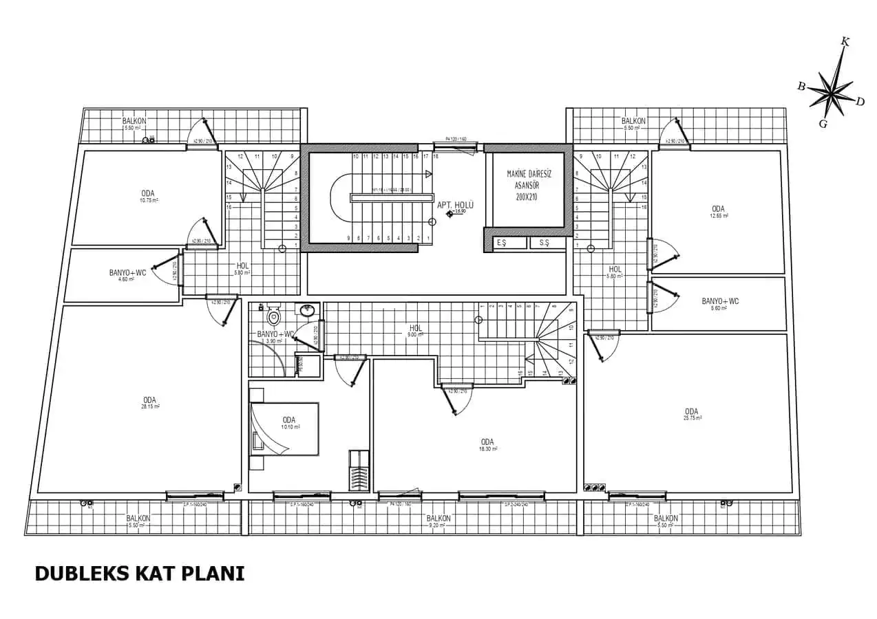 Квартира 70м² в Турции, Анталья. Стоимостью 163000€ аренда фото-9