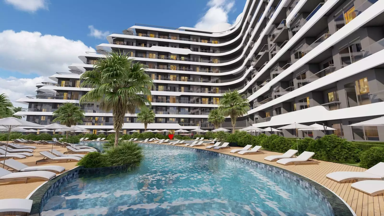 Квартира 63м² в Турции, Анталья. Стоимостью 147000€ аренда фото-19