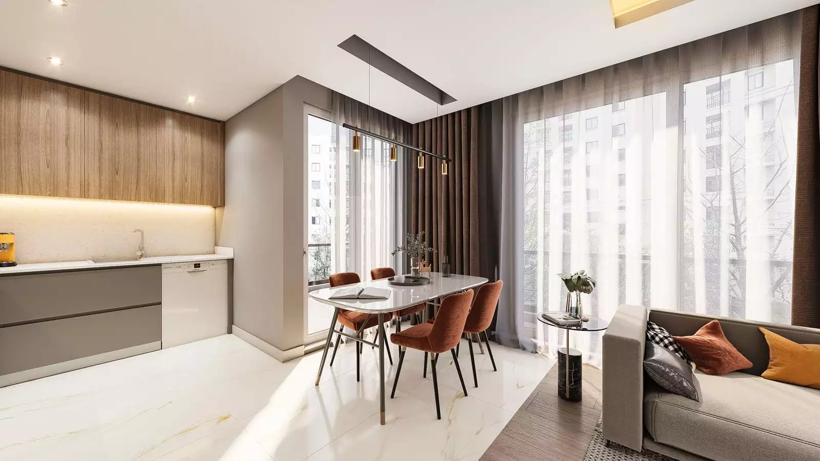 Квартира 48м² в Турции, Анталья. Стоимостью 99900€ аренда фото-17