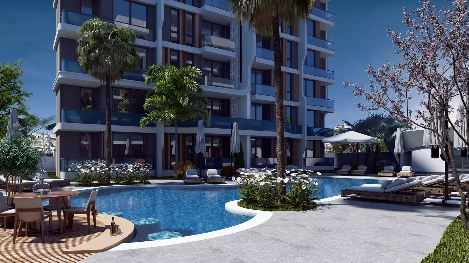 Квартира 60м² в Турции, Анталья. Стоимостью 127000€ аренда фото-9