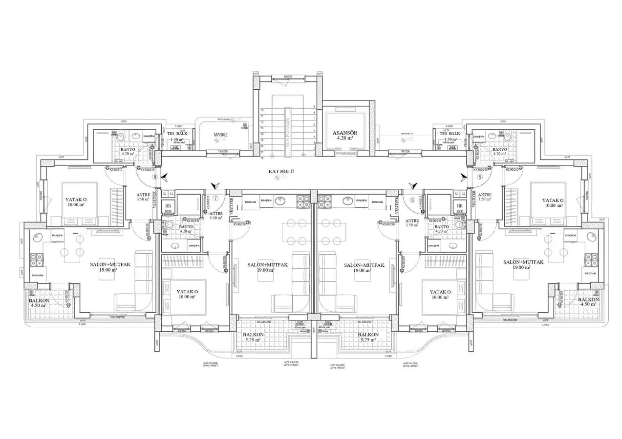 Квартира 60м² в Турции, Анталья. Стоимостью 127000€ аренда фото-21