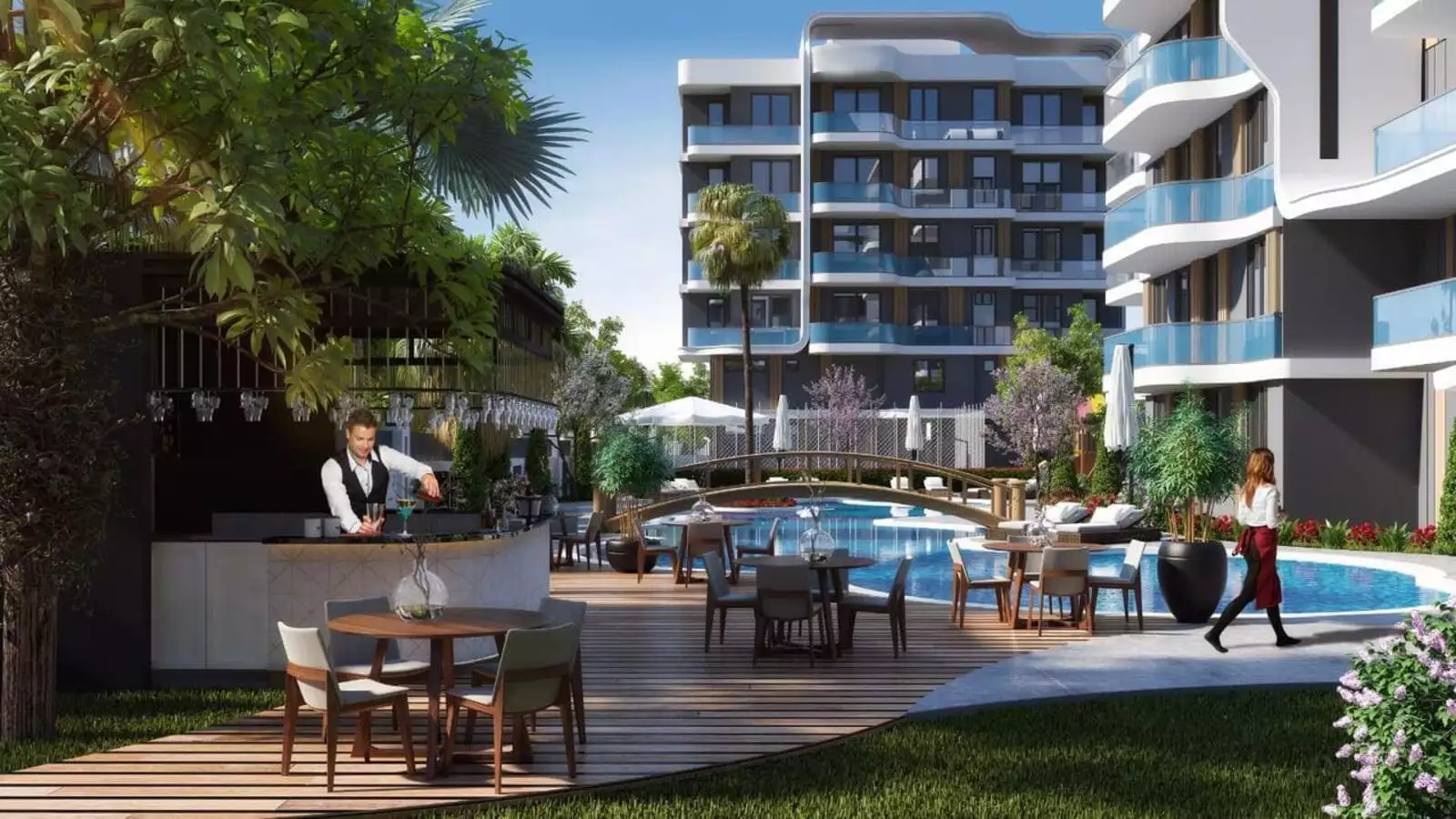 Квартира 60м² в Турции, Анталья. Стоимостью 131000€ аренда фото-9