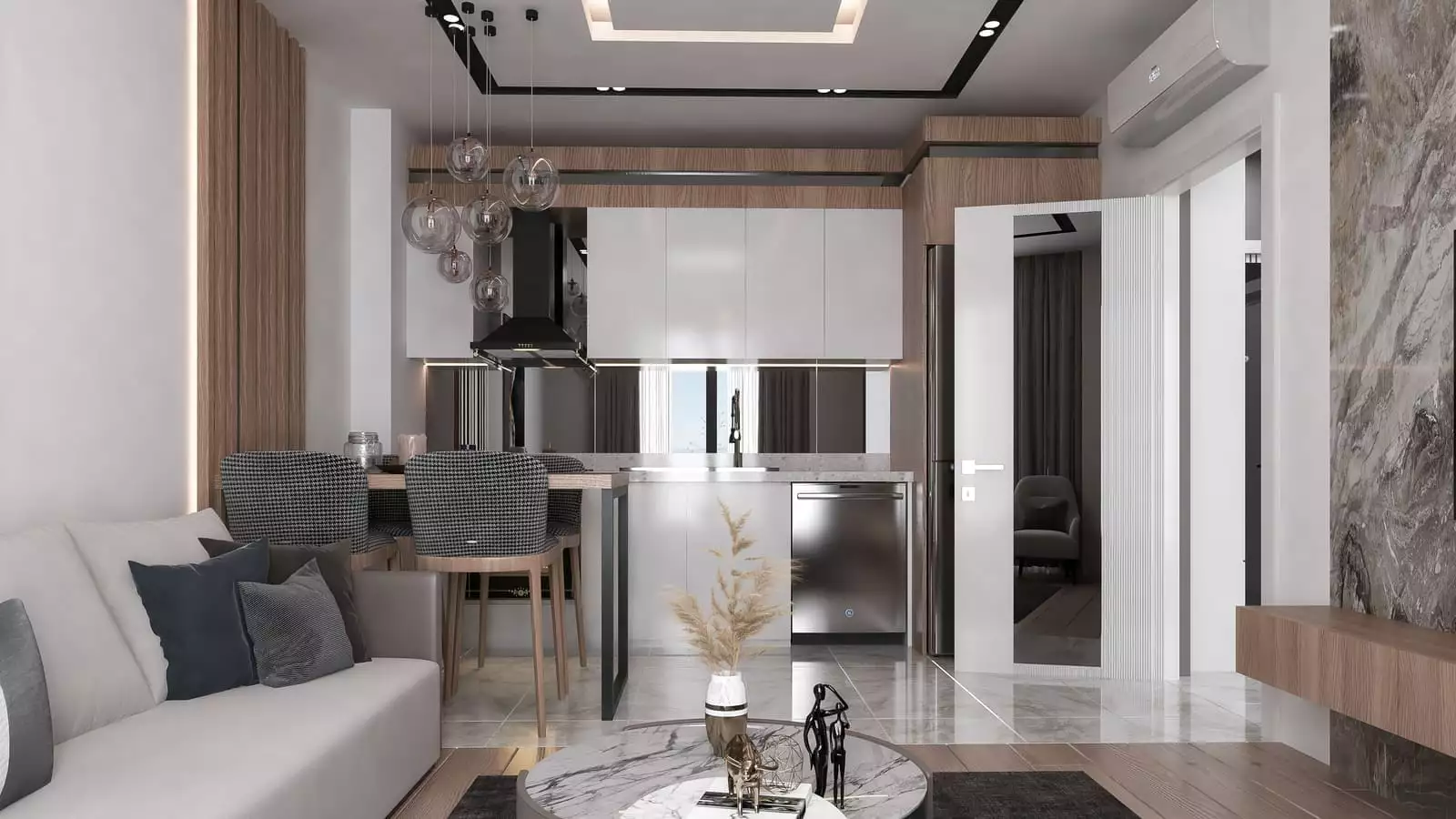 Квартира 60м² в Турции, Анталья. Стоимостью 131000€ аренда фото-13