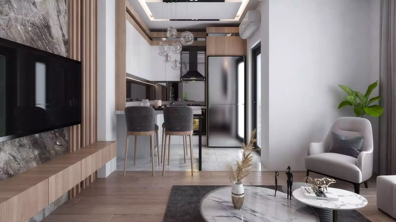 Квартира 60м² в Турции, Анталья. Стоимостью 131000€ аренда фото-14