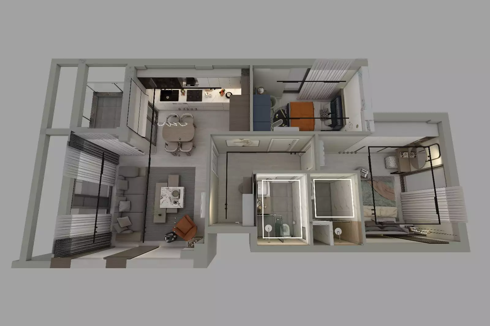 Квартира 96м² в Турции, Анталья. Стоимостью 155000€ аренда фото-24