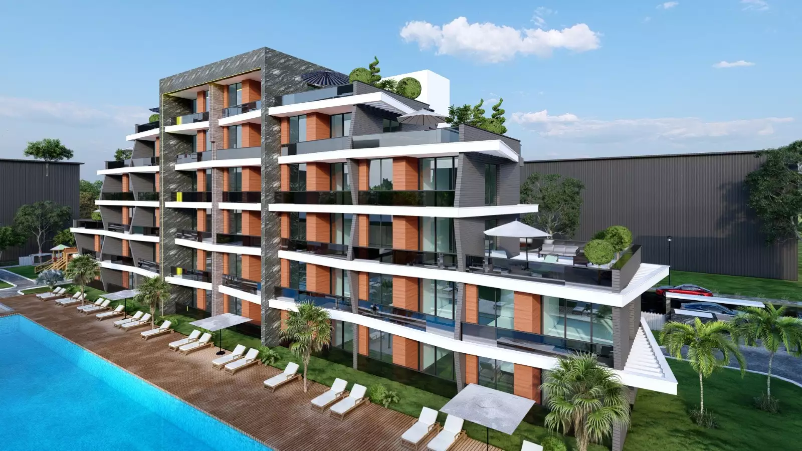 Квартира 60м² в Турции, Анталья. Стоимостью 104300€ аренда фото-1