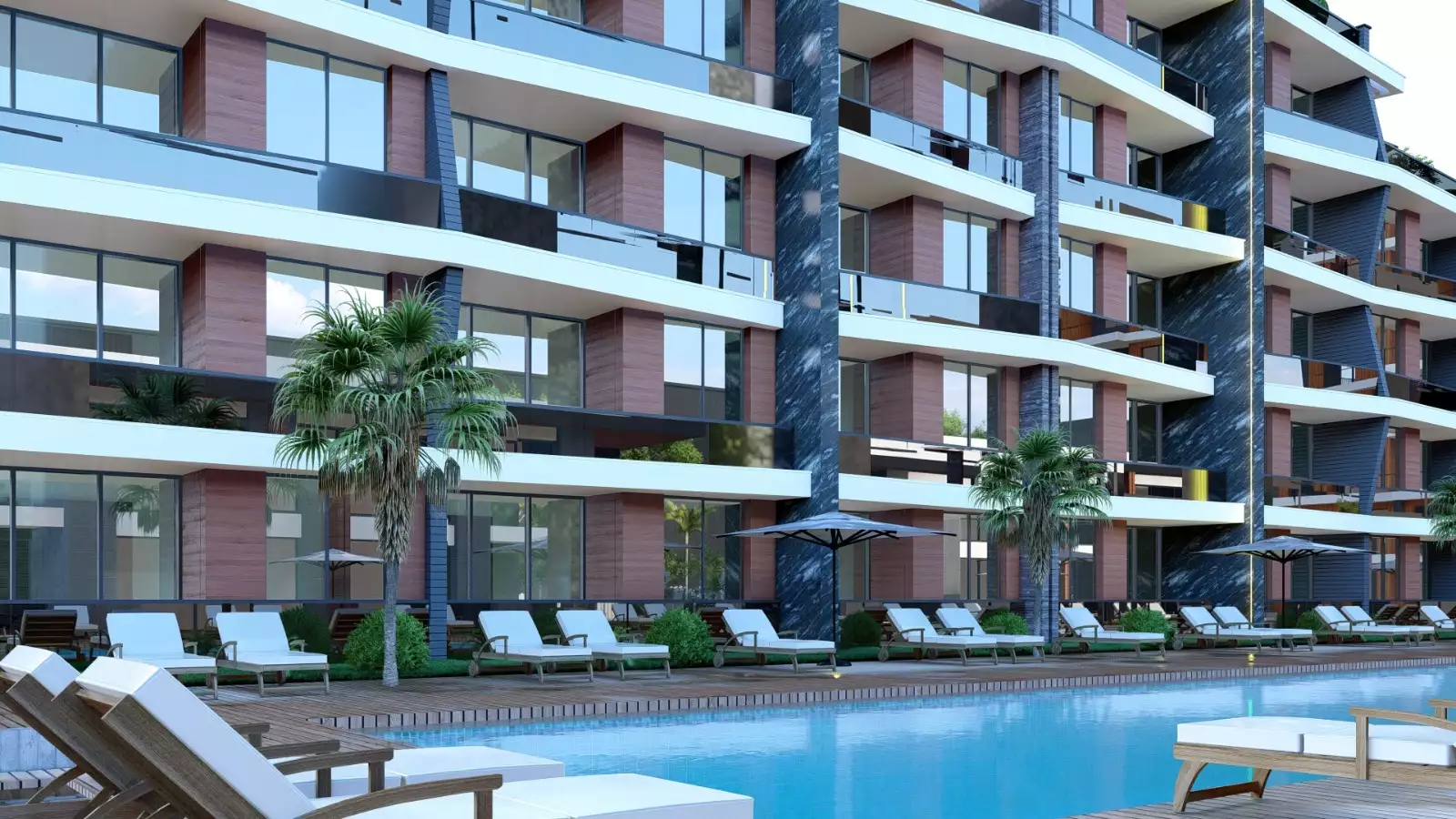 Квартира 60м² в Турции, Анталья. Стоимостью 104300€ аренда фото-4
