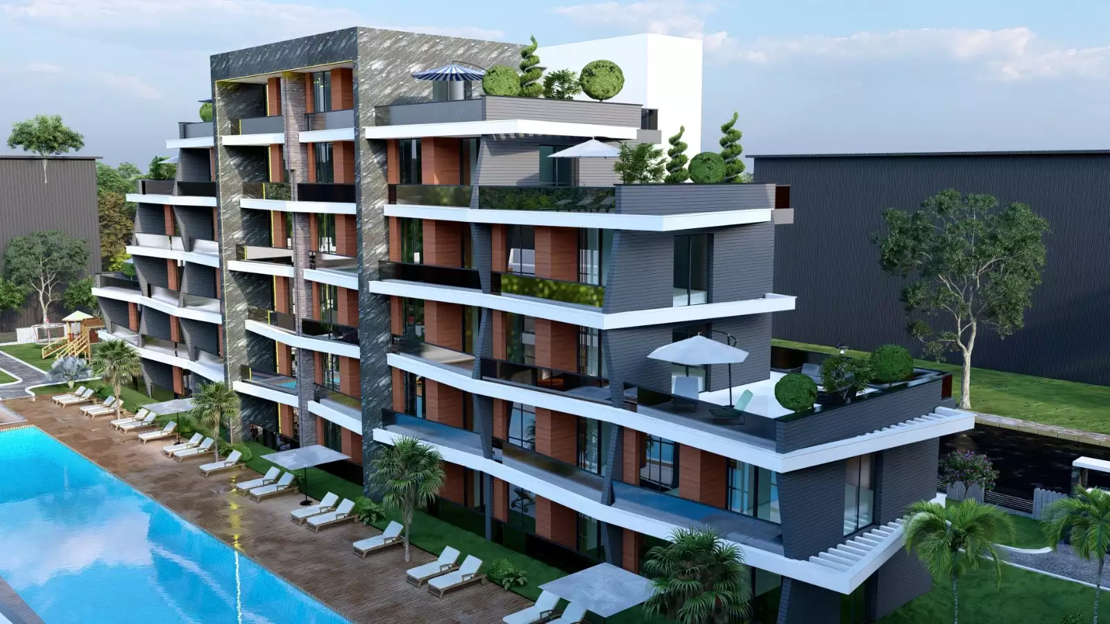 Квартира 60м² в Турции, Анталья. Стоимостью 104300€ аренда фото-10