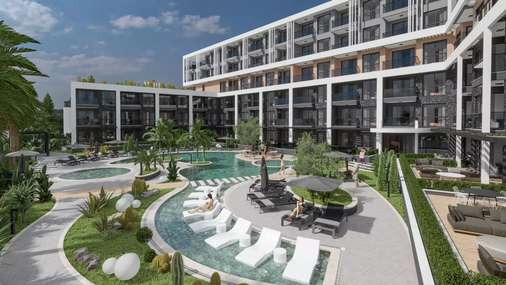 Квартира 66м² в Турции, Анталья. Стоимостью 180390€ аренда фото-5