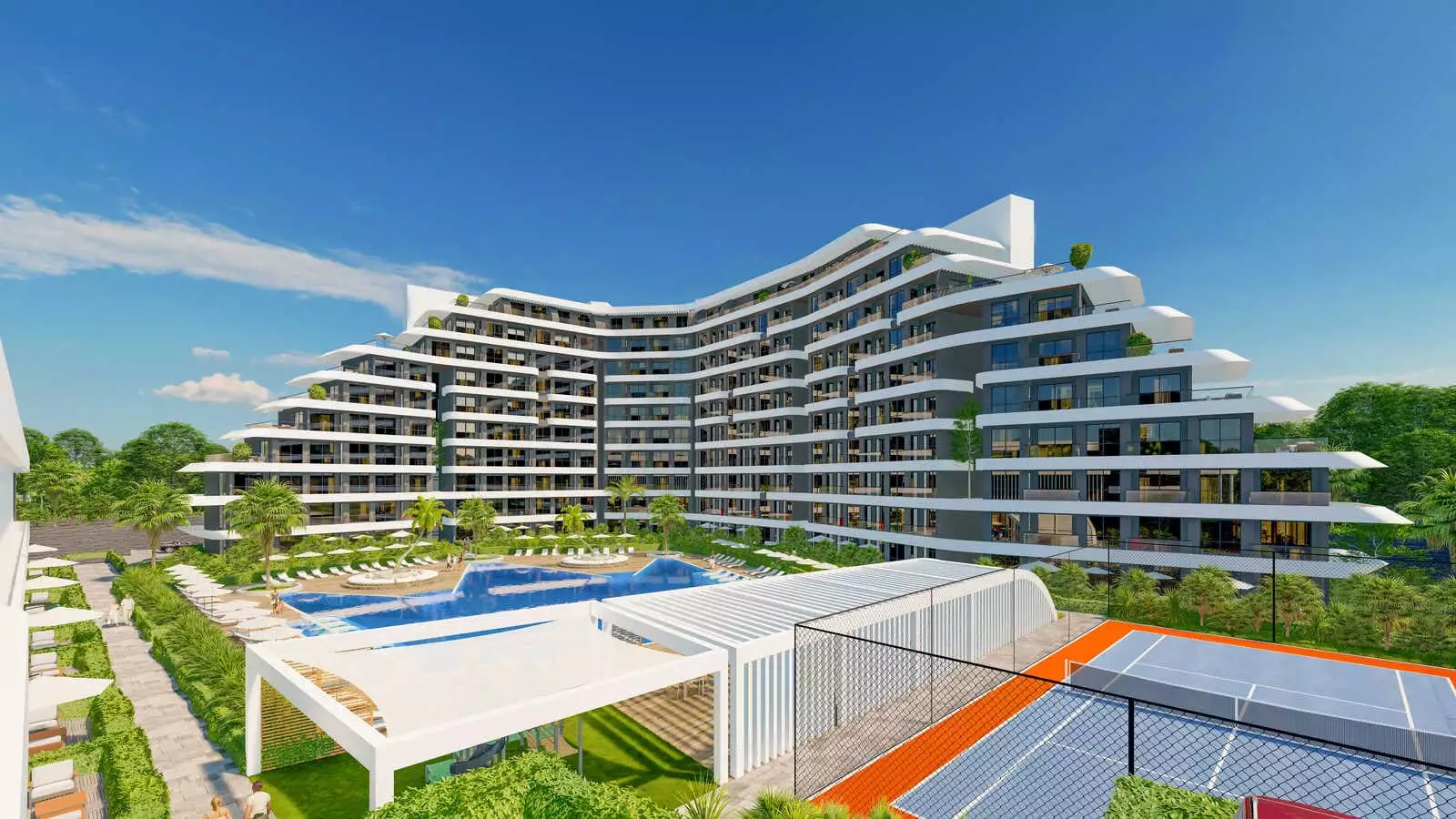 Квартира 50м² в Турции, Анталья. Стоимостью 190000€ аренда фото-9