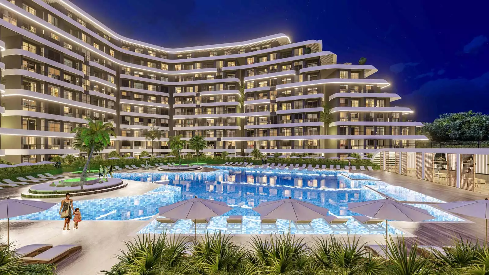 Квартира 50м² в Турции, Анталья. Стоимостью 190000€ аренда фото-14