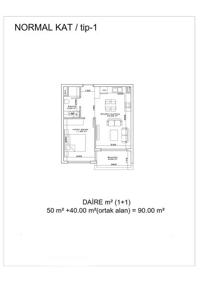 Квартира 50м² в Турции, Анталья. Стоимостью 190000€ аренда фото-16