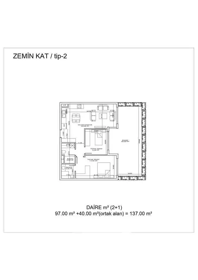 Квартира 50м² в Турции, Анталья. Стоимостью 190000€ аренда фото-22