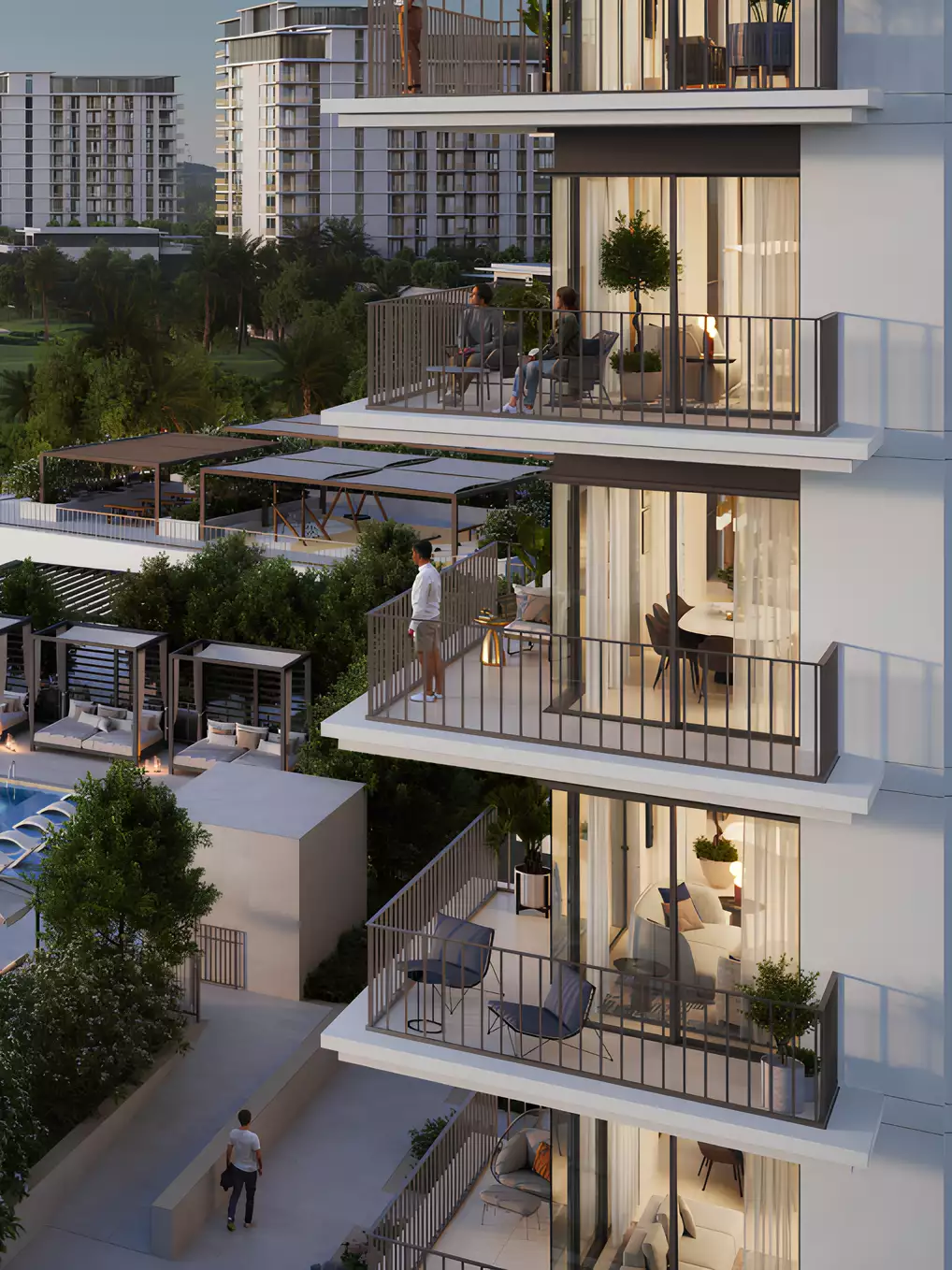 Квартира 156м² в ОАЭ, Дубай. Стоимостью 882900$ аренда фото-1